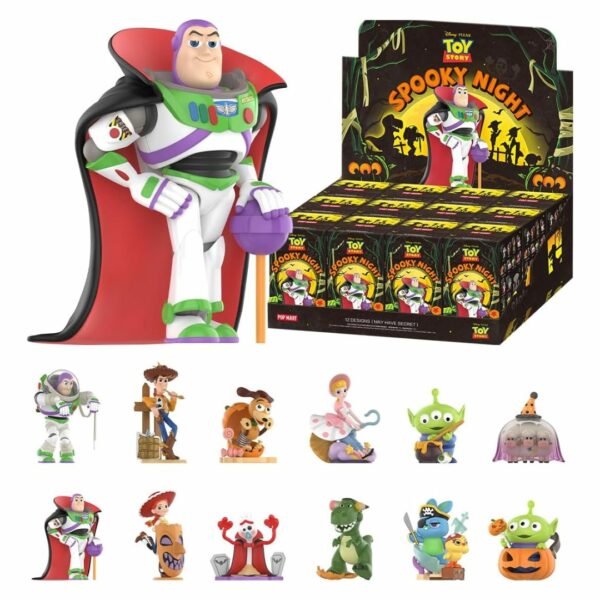 POP MART Disney Pixar Spooky Night Series Assorted Box 12 Pieces