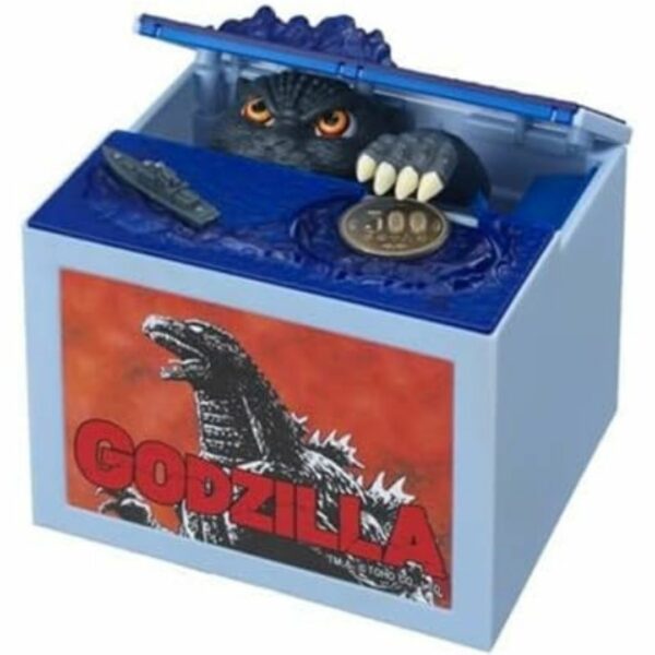 Shine Godzilla Bank - Celengan uang dengan desain Lucu