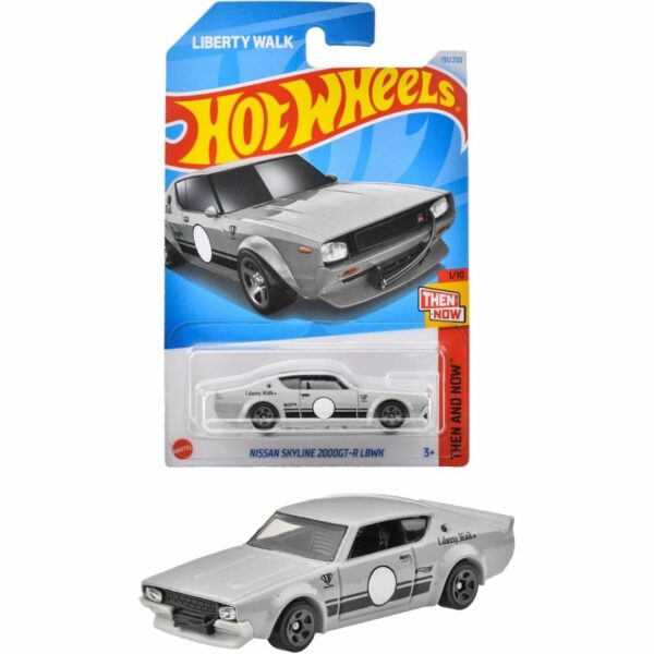 Hot Wheels HXR13 - Basic Car Nissan Skyline 2000GT-R LBWK (Then and Now Series)