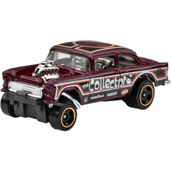 Hot Wheels HXR01 - 55 Chevy Bel Air Gasser Basic Car (Reverse Rake Series)