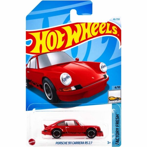 Hot Wheels HXR05 - Porsche 911 Carrera RS 2.7 Basic Car Factory Fresh Series