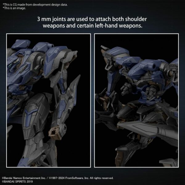 30MM SCHNEIDER NACHTREIHER/40E STEEL HAZE 2 (ARMORED CORE VI FIRES OF RUBICON)