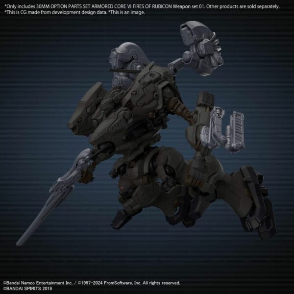 30MM Optional Parts Set ARMORED CORE VI FIRES OF RUBICON Weapon Set 01