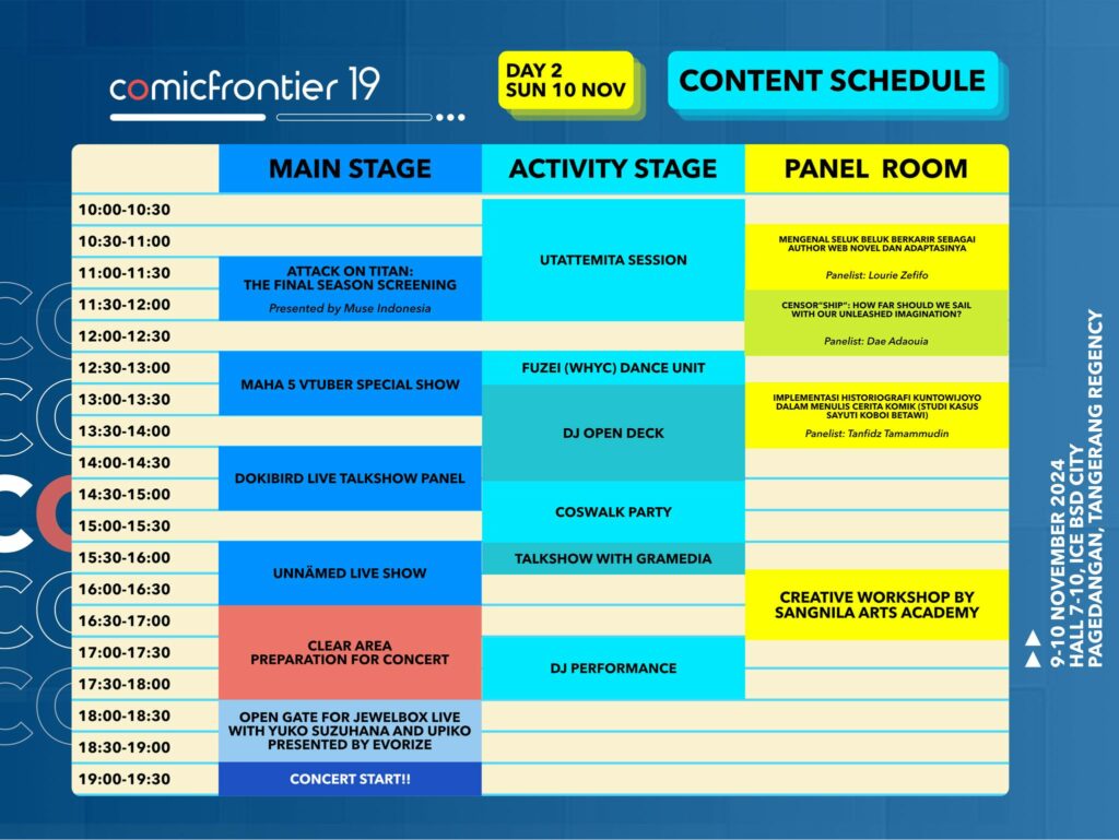TITIP JEPANG - LIPUTAN EVENT COMIFURO 19 DI ICE BSD
