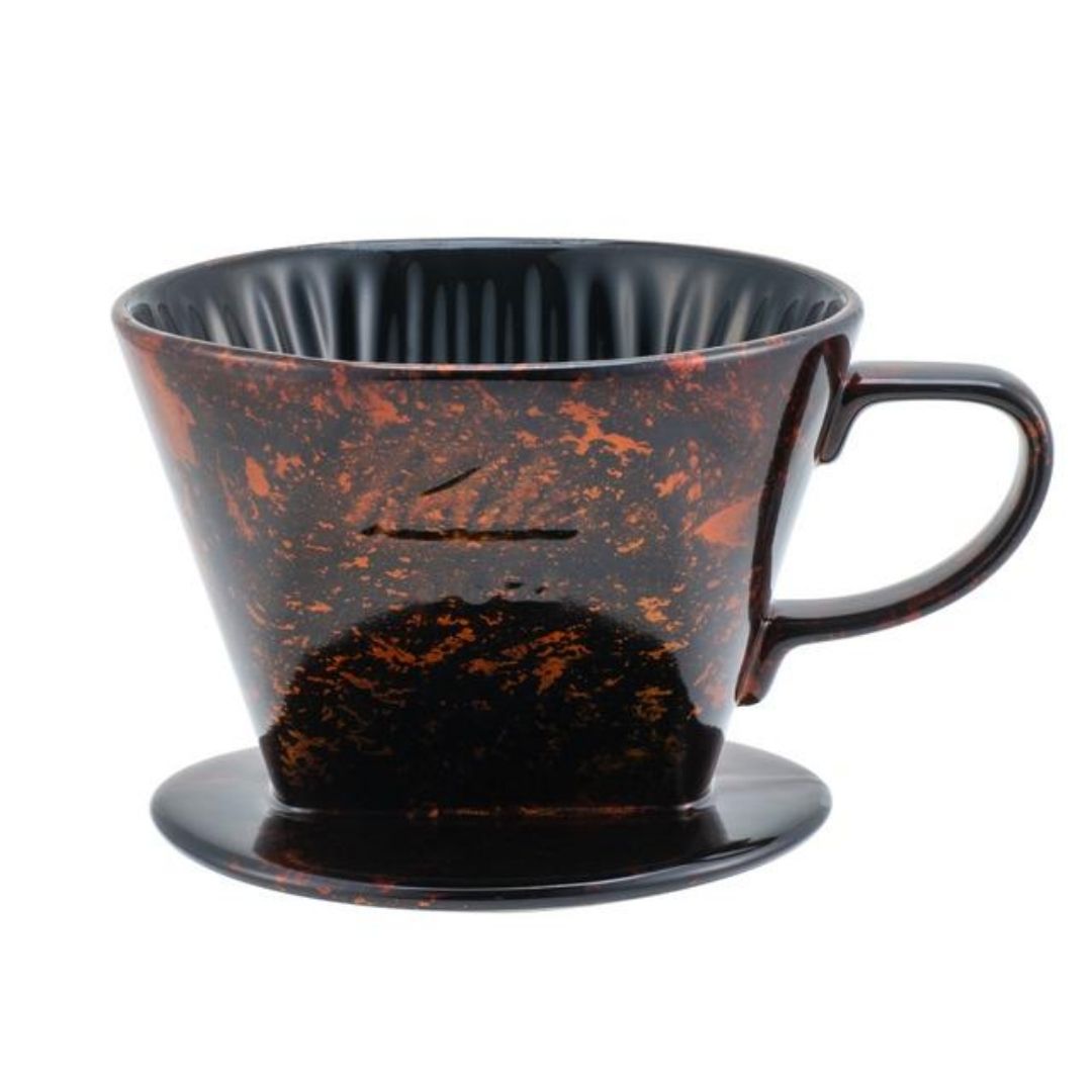 Kalita Lacquered Sandalwood Series 102 Roto Black