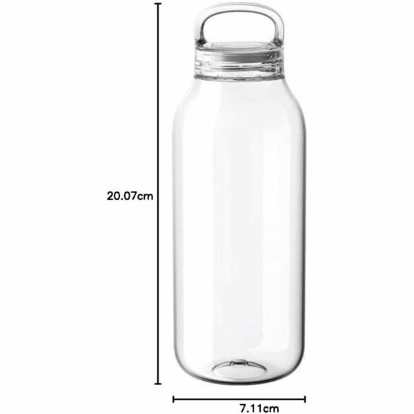 Kinto Water Bottle Clear 500ml