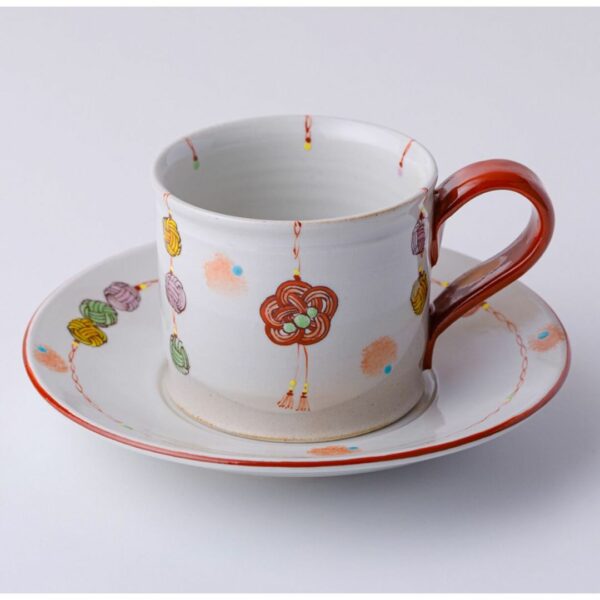 Kutani Ware Cup and Saucer