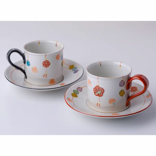 Kutani Ware Cup and Saucer