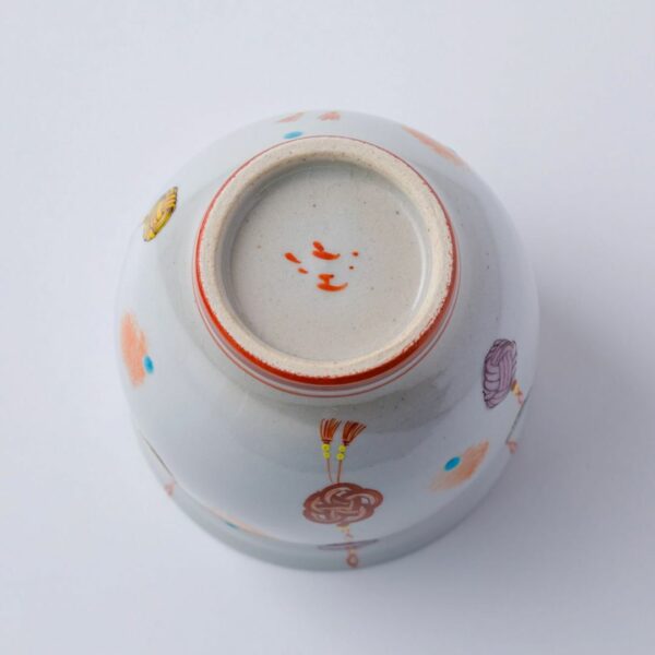 Kutani Ware Mizuhiki Teacup