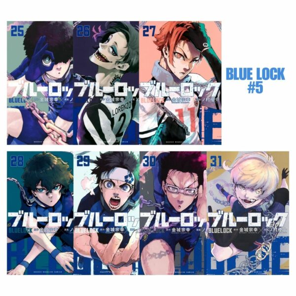 Komik Kodansha Blue Lock #5 Bahasa Jepang (vol 25 - vol 31)