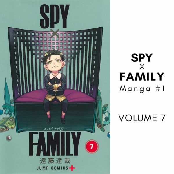 Komik SPY × FAMILY #1 Bahasa Jepang (Shueisha) (Vol.1-vol.7)