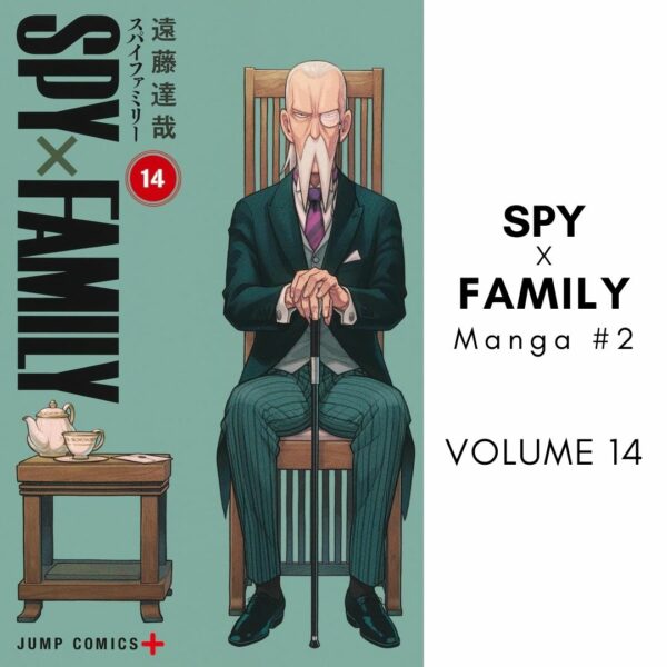 Komik SPY × FAMILY #2 Bahasa Jepang (Vol.9-vol.14)