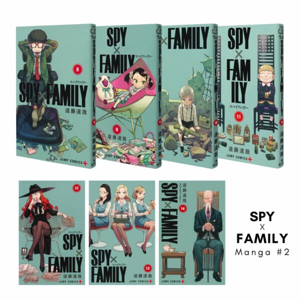 Komik SPY × FAMILY #2 Bahasa Jepang (Vol.9-vol.14)