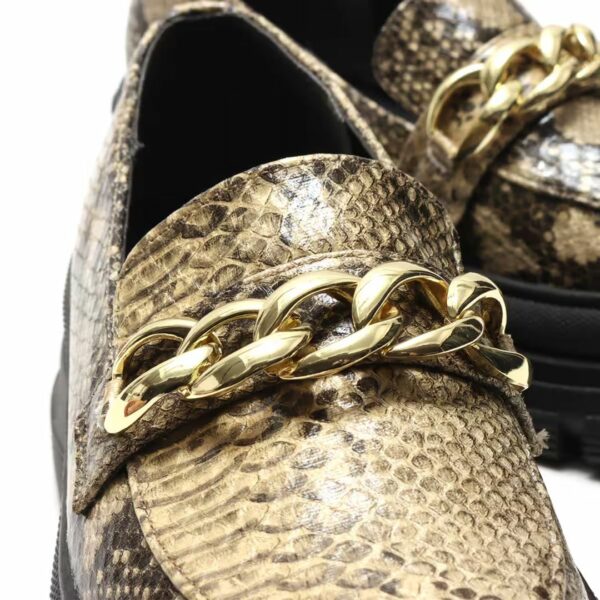 Atmos Pink Chain loafers ANIMAL Shoes (21ss-fwlf01-anm)