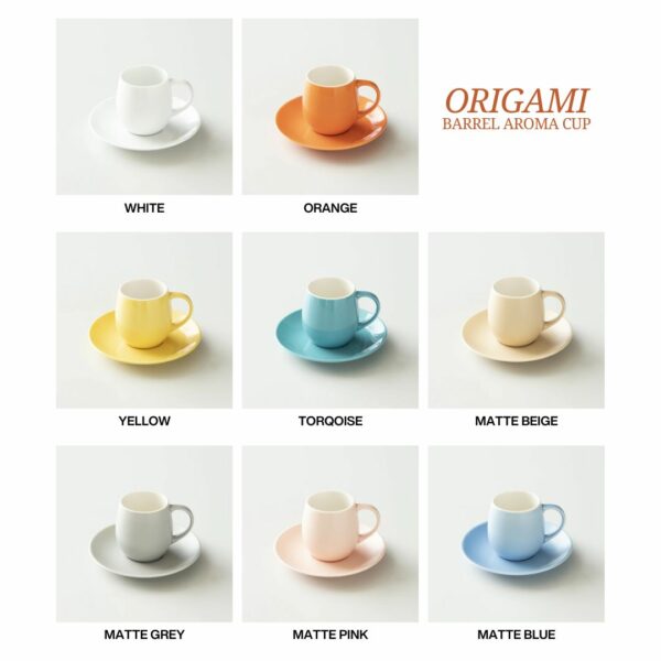 ORIGAMI Barrel Aroma Cup (8 color)