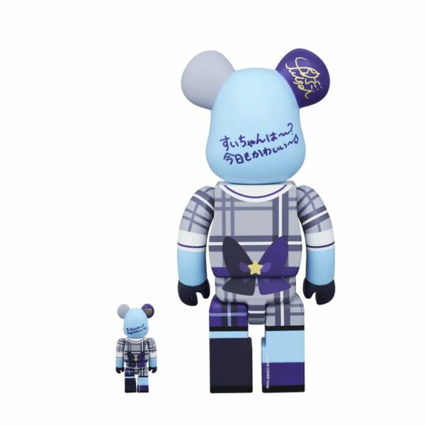 hololive × BEARBRICK Hoshimachi Suisei 100% & 400% (PO-24)