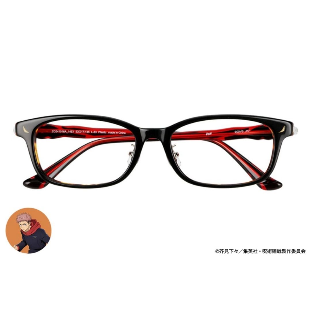  [Kacamata] Zoff X Jujutsu Kaisen Itadori Yuuji Model with Bonus (PO-24) 