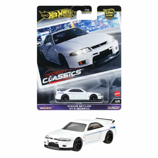 Car Culture Modern Classics Nissan Skyline GT-R Hot Wheels (BCNR33)