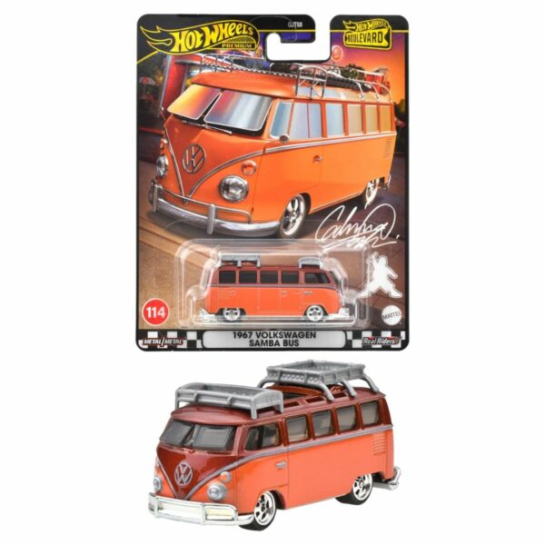 Hot Wheels Boulevard 67 Volkswagen Samba Bus Vehicle