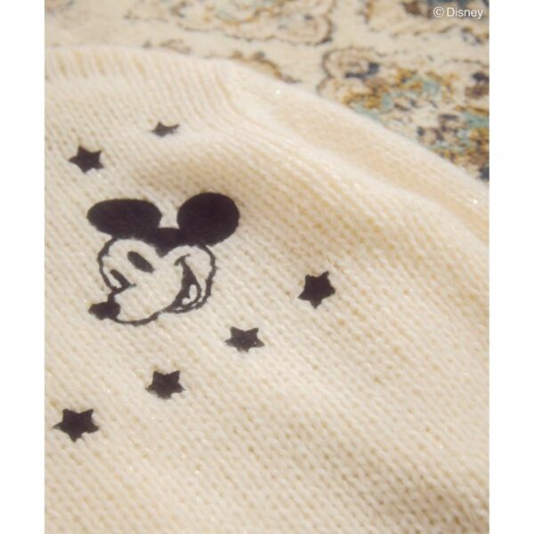 AMERICAN HOLICxDISNEY Chunky Knit (Ivory/Mocha)