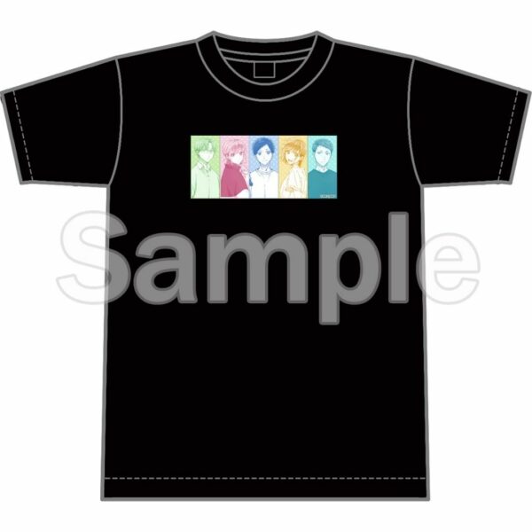 Ao no Hako T-shirt (Club Activity Ver.) Black L [PO-24]