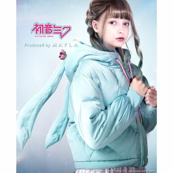 MAYLA CLASSIC x Hatsune Miku Iconic Down Jacket Saxe Blue [PO-24]