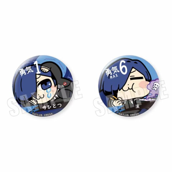 Can Badge Empty Persona 3 Reload Protagonist x Bukubu 1BOX [PO-24]