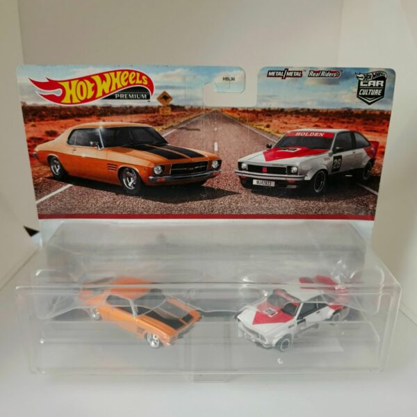 Hot wheels 2 pack 73 Holden Monaro and 77 Holden Torana (HKF50) Stok Terbatas