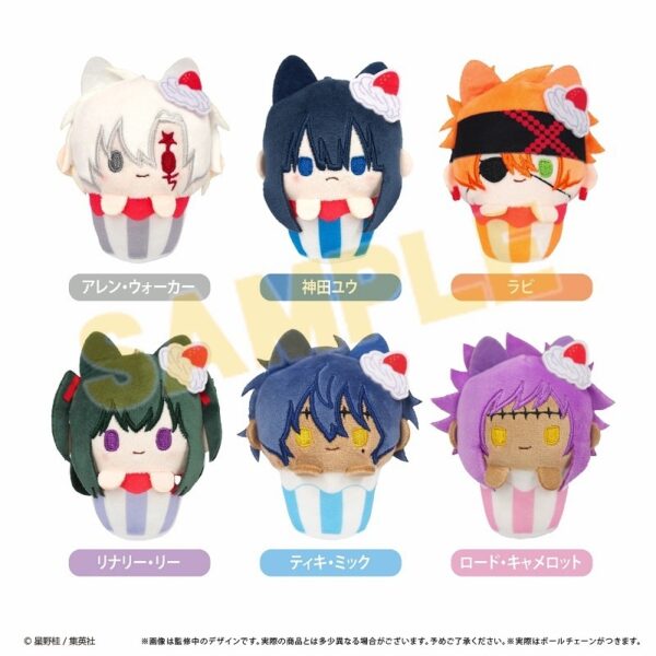 D.Gray-man Cupcake Tapinui Plush Toys