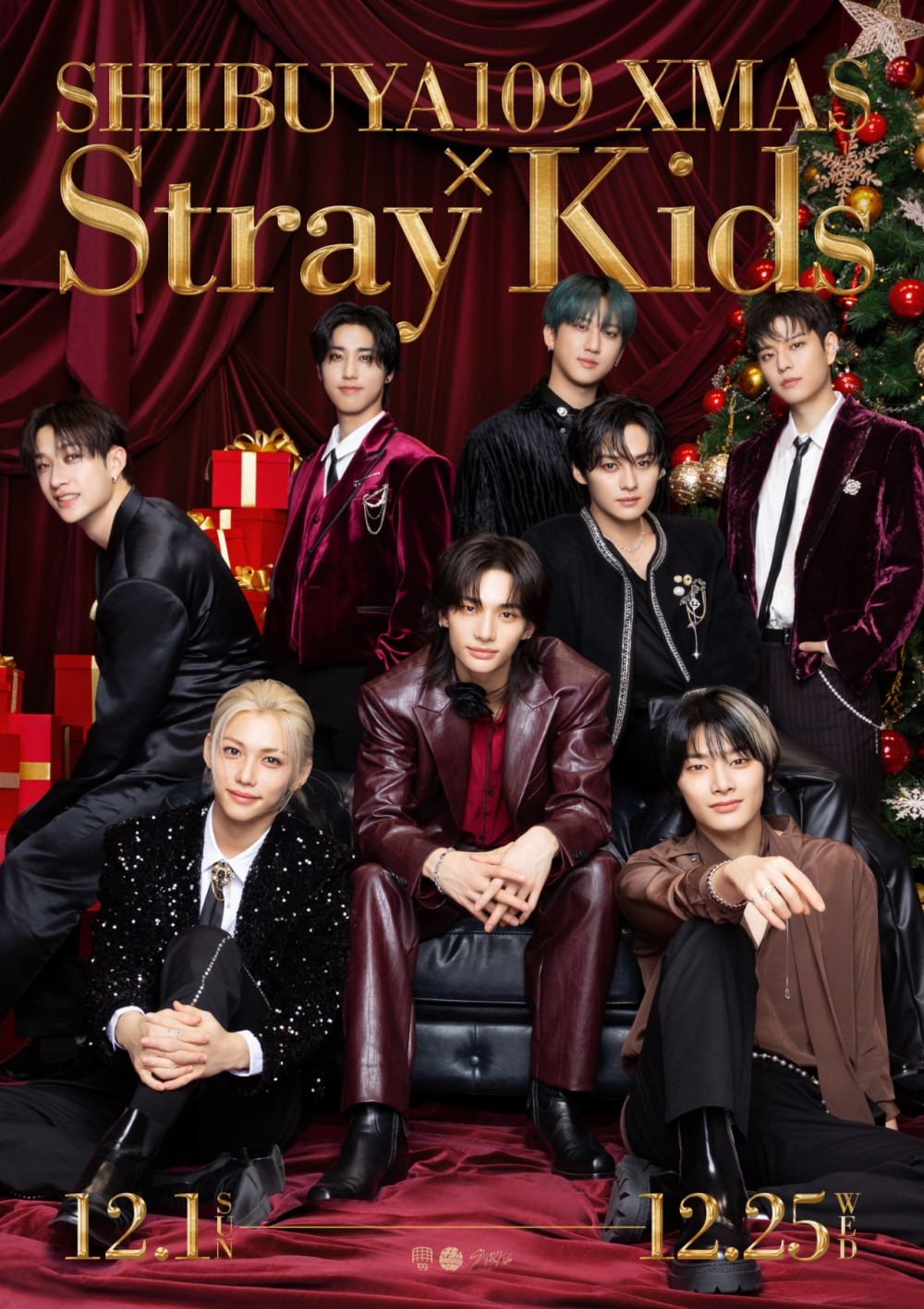 SHIBUYA109 XMAS x Stray Kids
