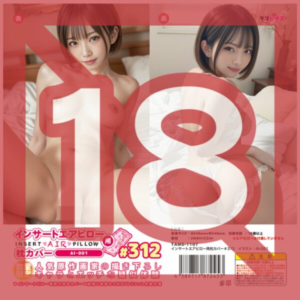 (Tamatoys) Insert Air Pillow Cover 312 AI-001 Dakimakura