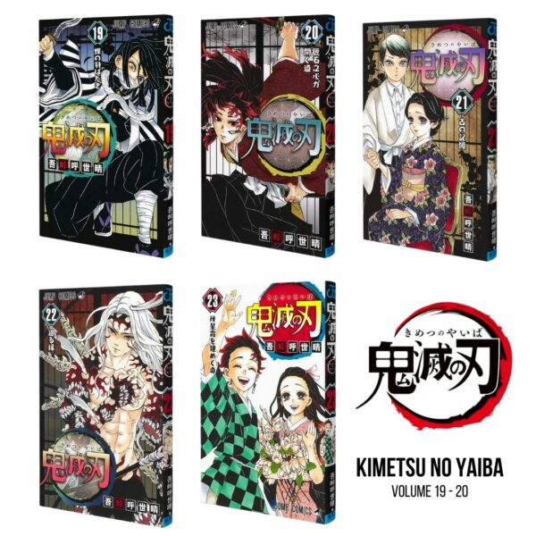 Komik Demon Slayer: Kimetsu no Yaiba Bahasa Jepang (Volume 19-23) [Jump Comics]