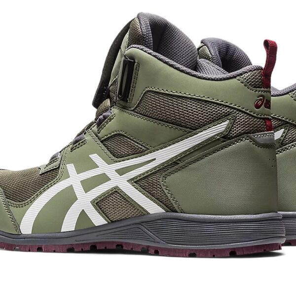 Asics CP214TS BOA Winjob Work Shoes Green