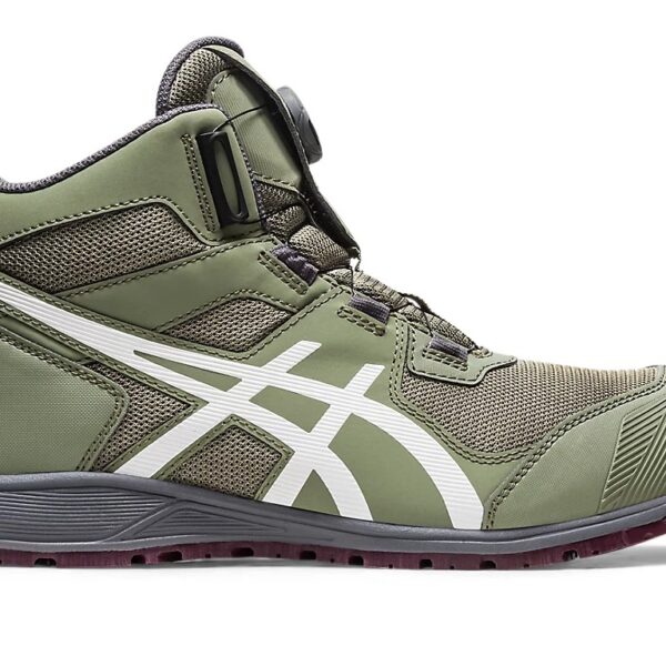 Asics CP214TS BOA Winjob Work Shoes Green