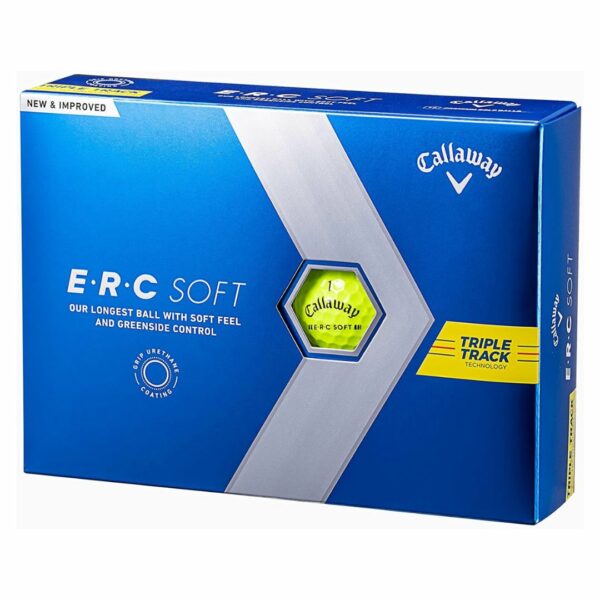 Callaway Golf Balls ERC SOFT Triple Track 1 Dozen (12 Pieces) Model 2023