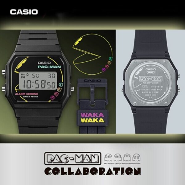 Casio F-91WPC-1AJR [CASIO CLASSIC Pac-Man] [PO-24]