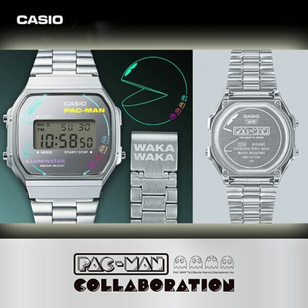 Casio A168WEPC-7AJR [CASIO CLASSIC Pac-Man] [PO-24]