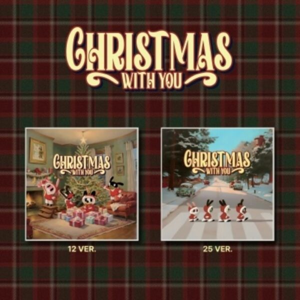 Bang & Jung & Yoo & Moon - Christmas With You: Christmas Special Album with bonus postcard (Varian) [PO-24]