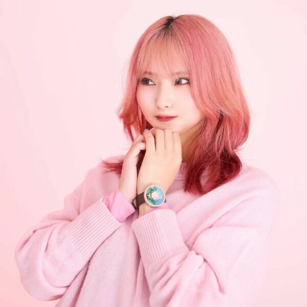 Harukaze to Tomo ni Model Wristwatch Kirby Super Star [PO-24]