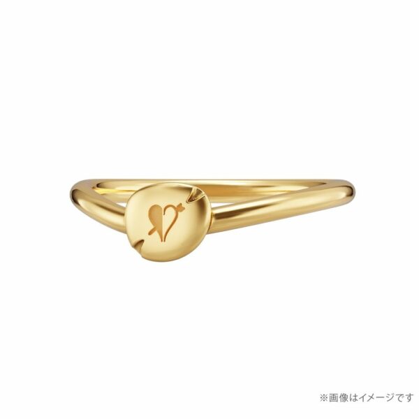 U-Treasure x Houshou Marine Motif Ring (Eyepatch) Silver (gold plating) w/ Bonus [PO-24]