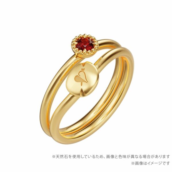 U-Treasure x Houshou Marine Motif Ring (Eyepatch) Silver (gold plating) w/ Bonus [PO-24]