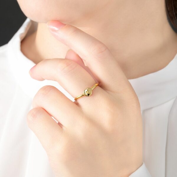 U-Treasure x Houshou Marine Motif Ring (Eyepatch) Silver (gold plating) w/ Bonus [PO-24]