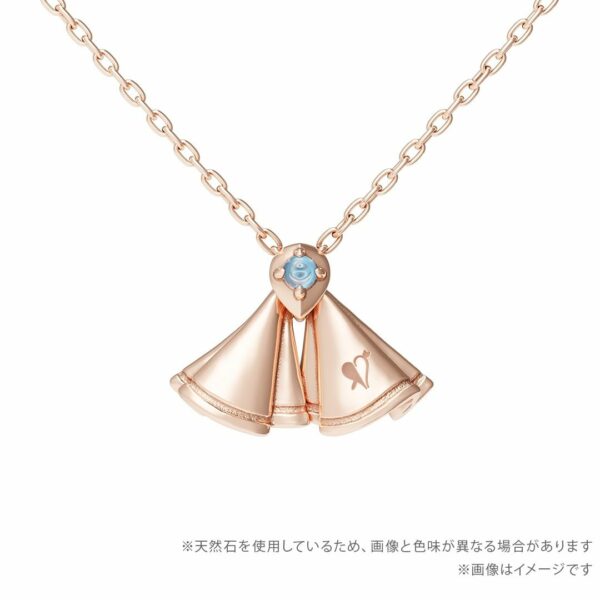 U-Treasure x Houshou Marine Scarf necklace in silver (pink gold plating) with Bonus [PO-24]