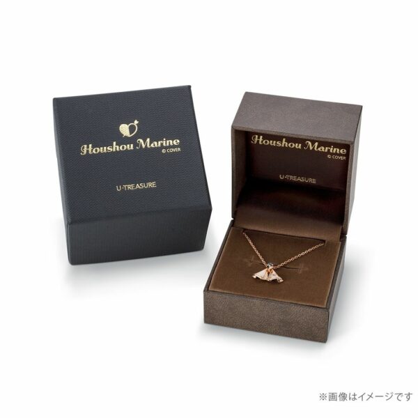 U-Treasure x Houshou Marine Scarf necklace in silver with Bonus [PO-24]