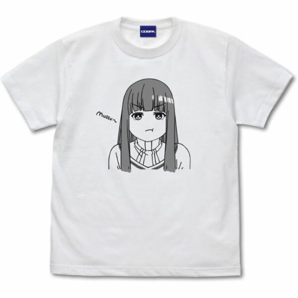 COSPA Sousou no Frieren Fern Face T-shirt (WHITE/L) [PO-24]