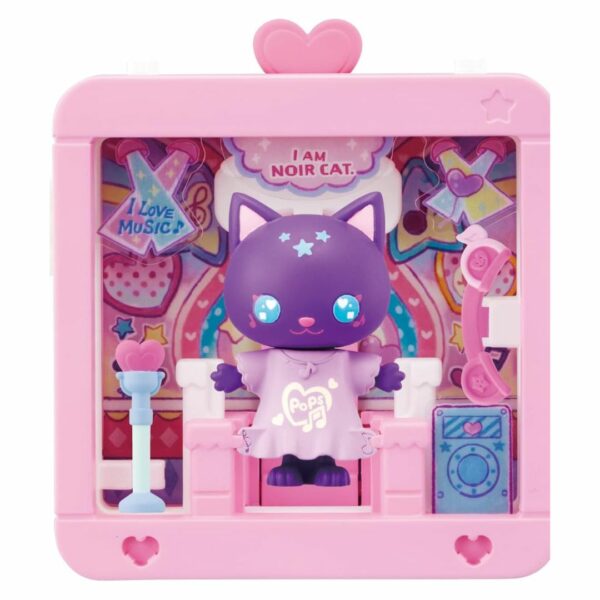 Megahouse Snap Friends Noir Cat Rainbow Stage