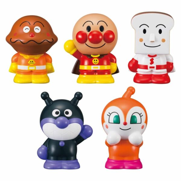 Agatsuma Anpanman Finger Puppet Everyones Hero Set