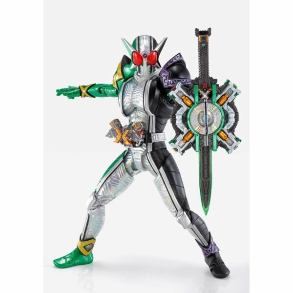 S.H. Figuarts Kamen Rider W Cyclone Joker Extreme (Approx 145mm)