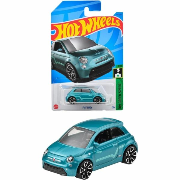 Hot Wheels Basic Car Fiat 500e