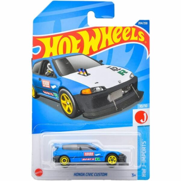 Hot Wheels Basic Car Honda Civic Custom